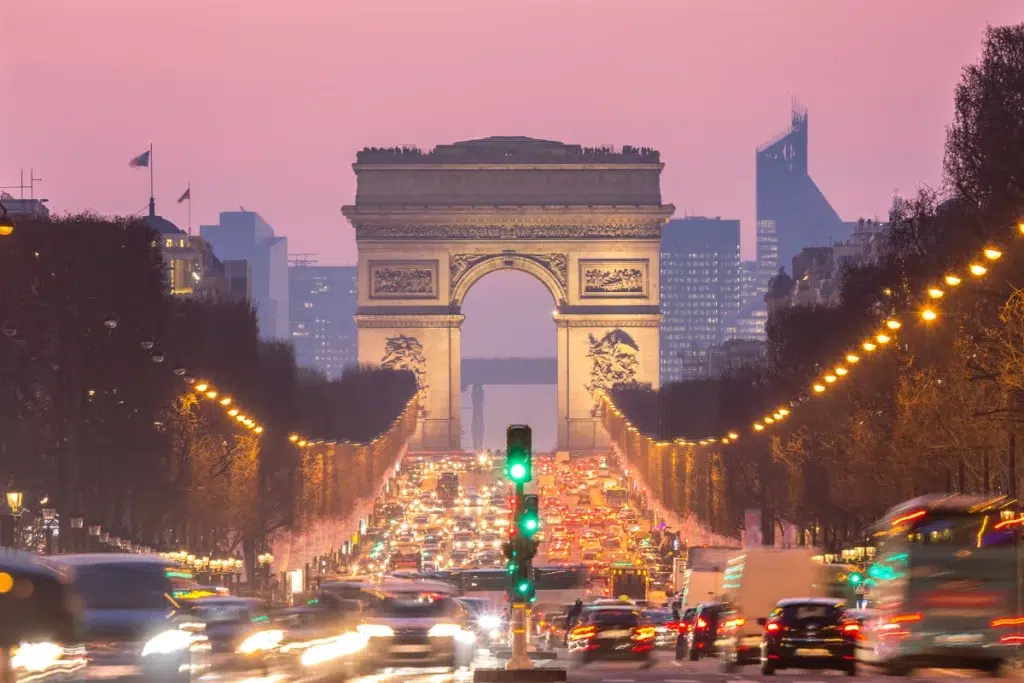 Trafic routier à Paris