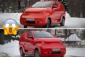 Amber voiture électrique Russe