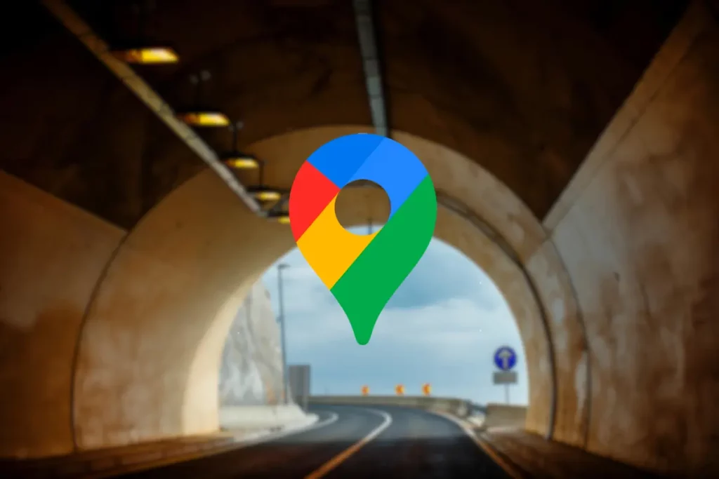 Tunnel google maps